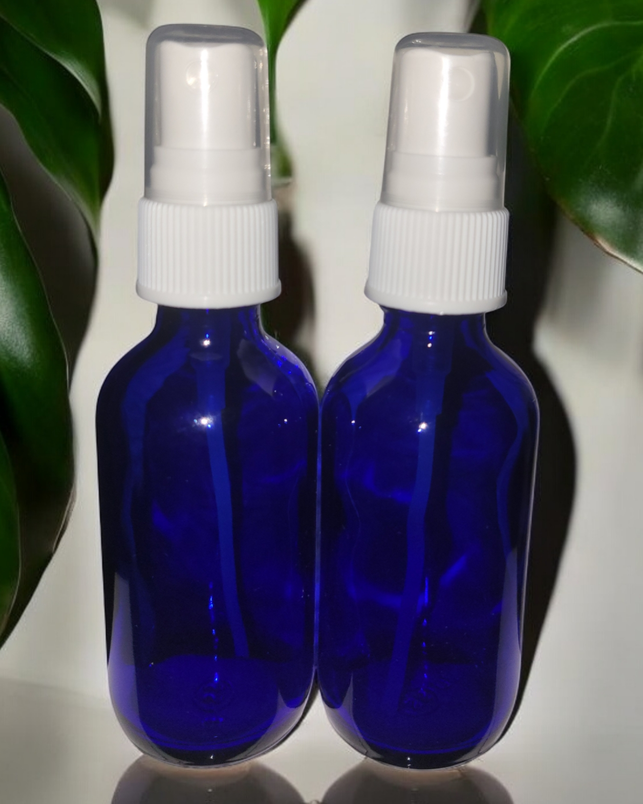 Set of 2-2 oz. Cobalt Blue Spray Bottles