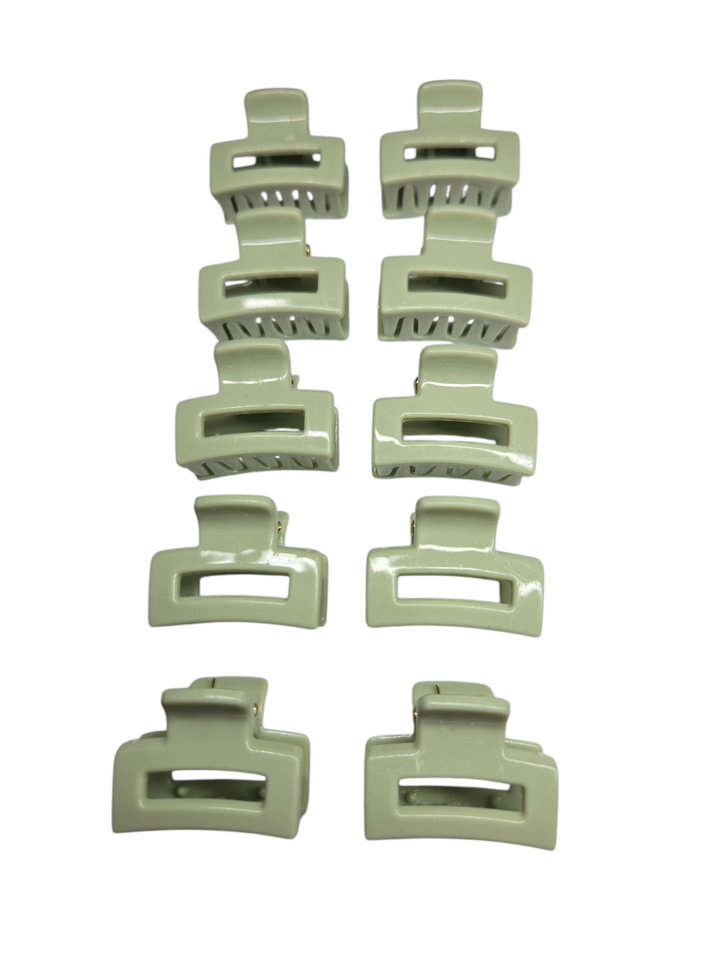 Mini Hair Clips Set of 10