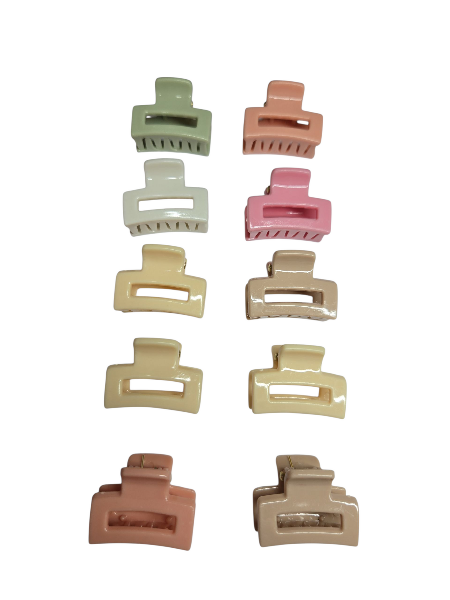 Mini Hair Clips Set of 10