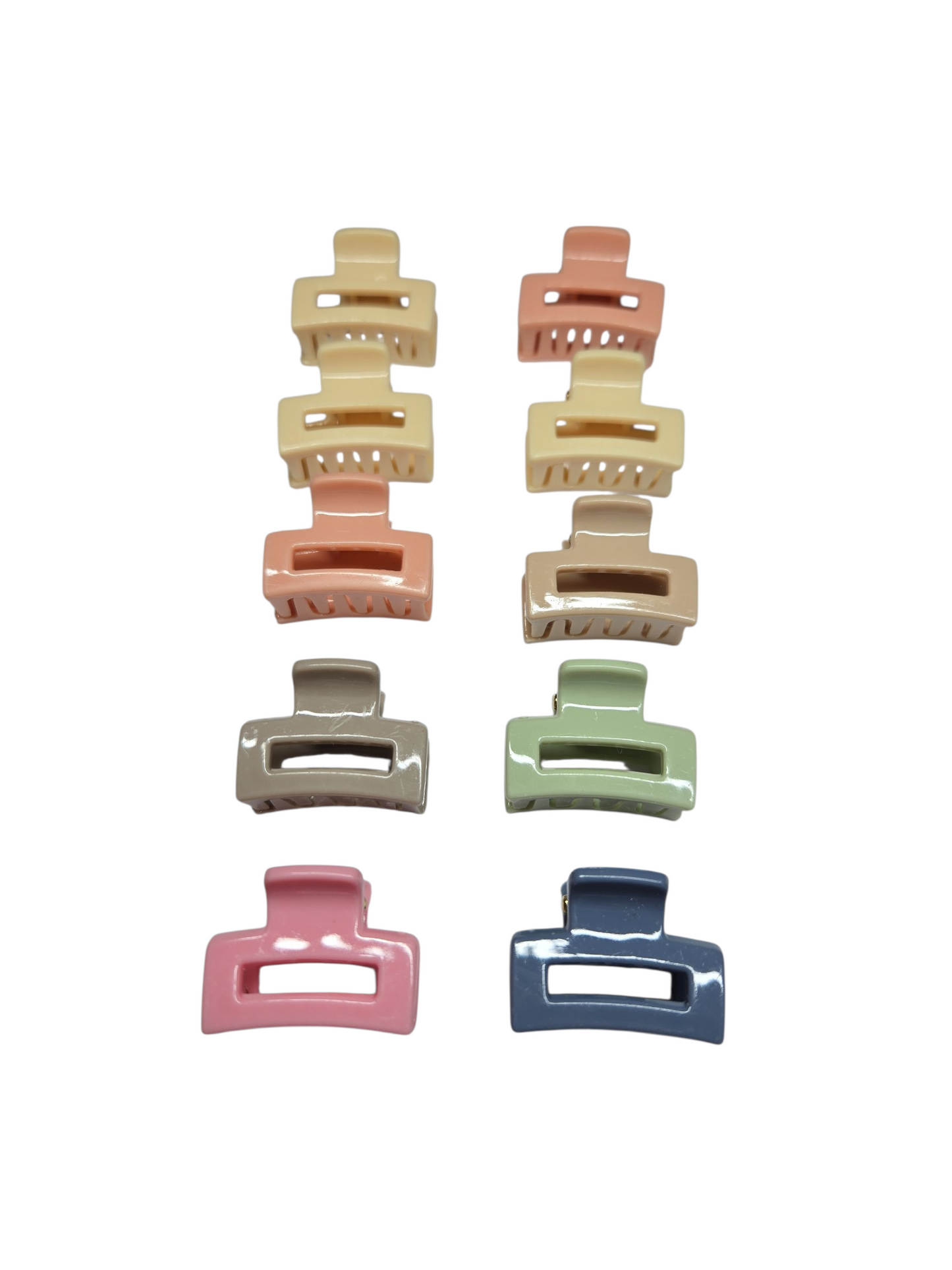 Mini Hair Clips Set of 10
