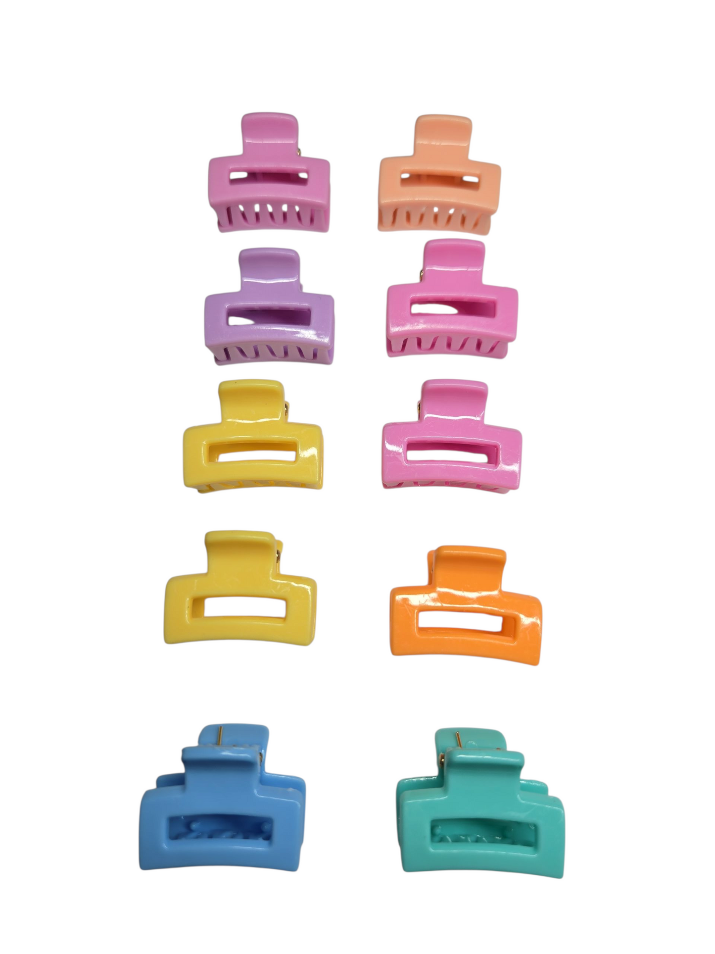 Mini Hair Clips Set of 10