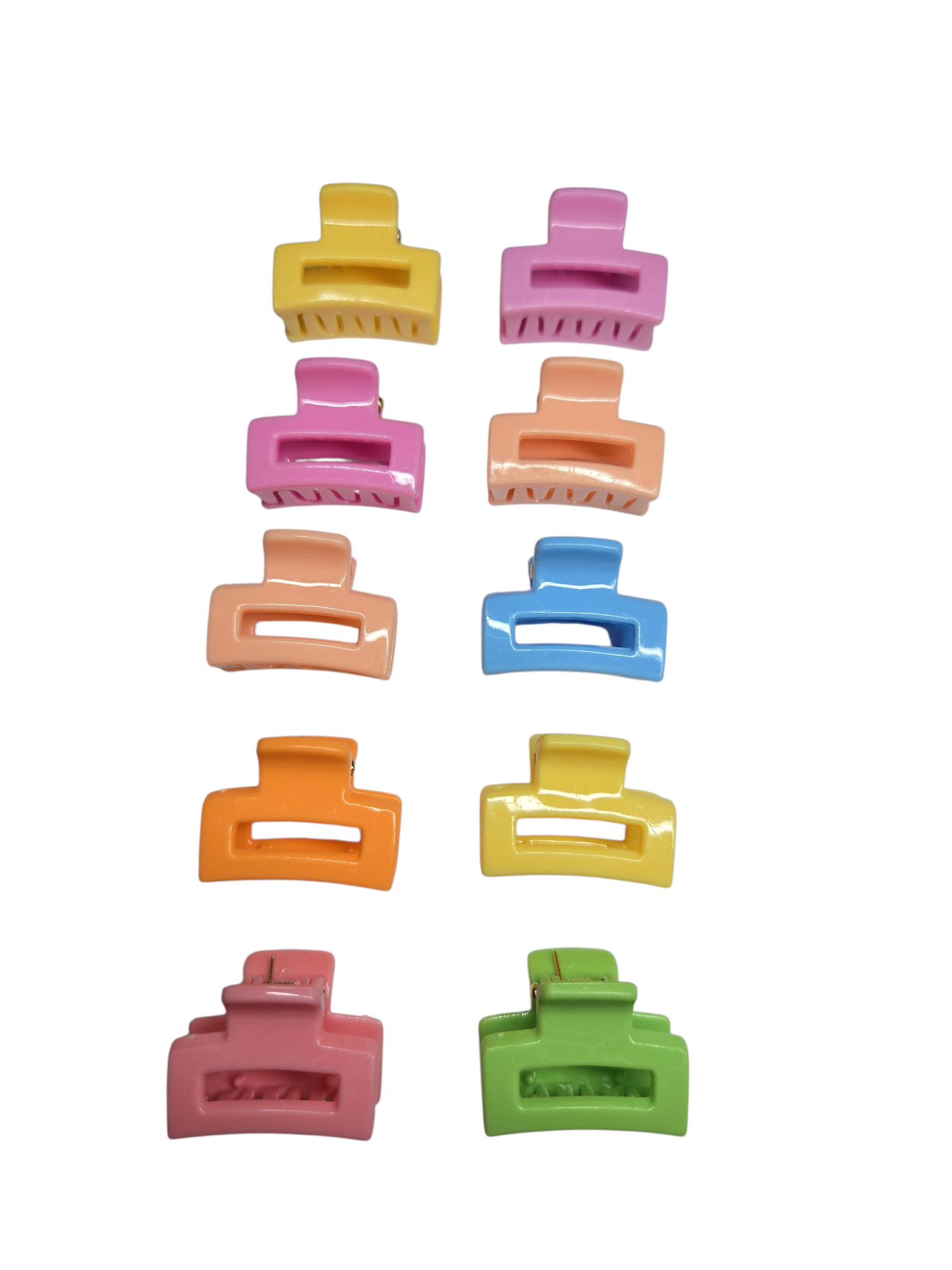 Mini Hair Clips Set of 10