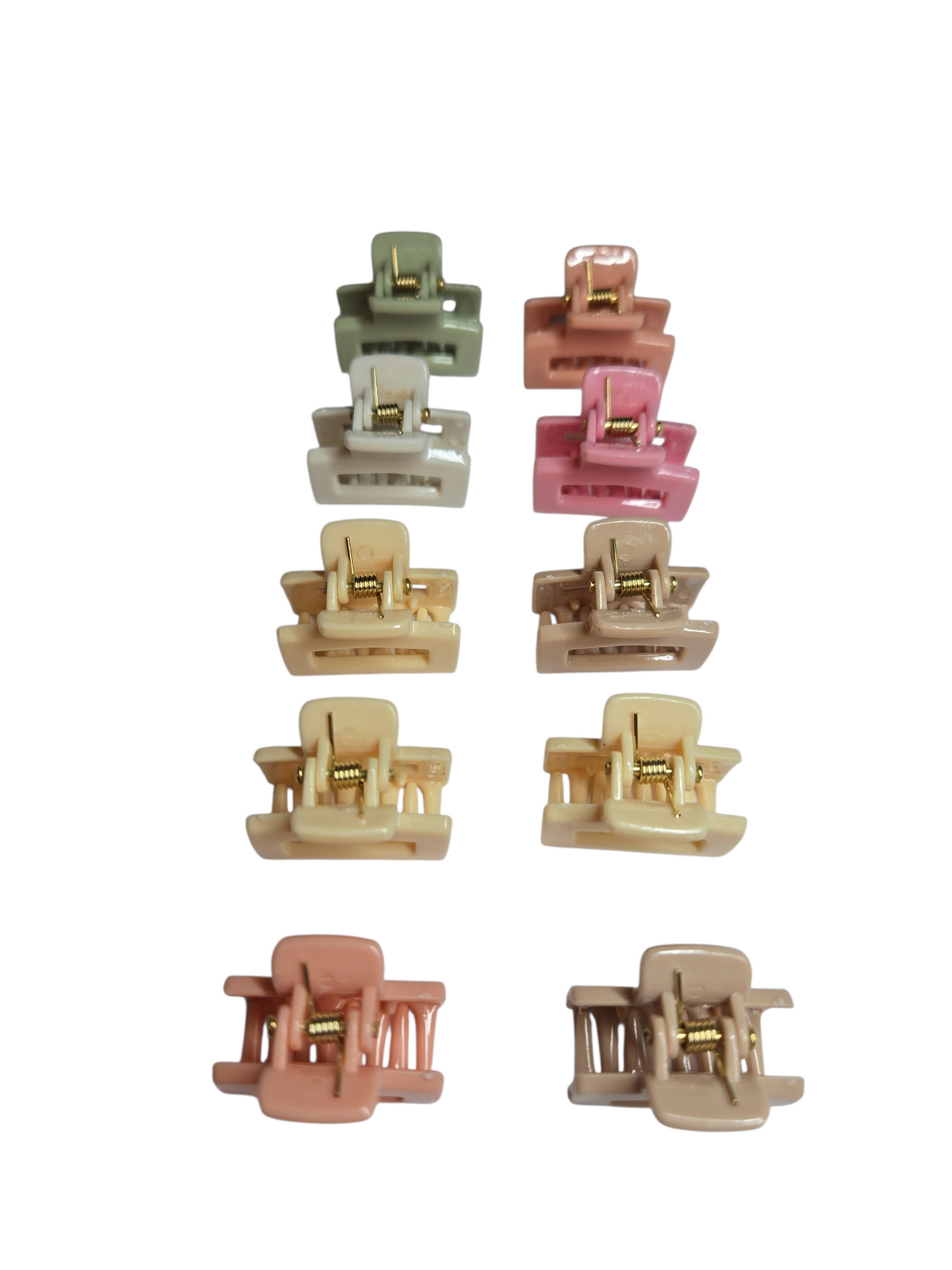 Mini Hair Clips Set of 10