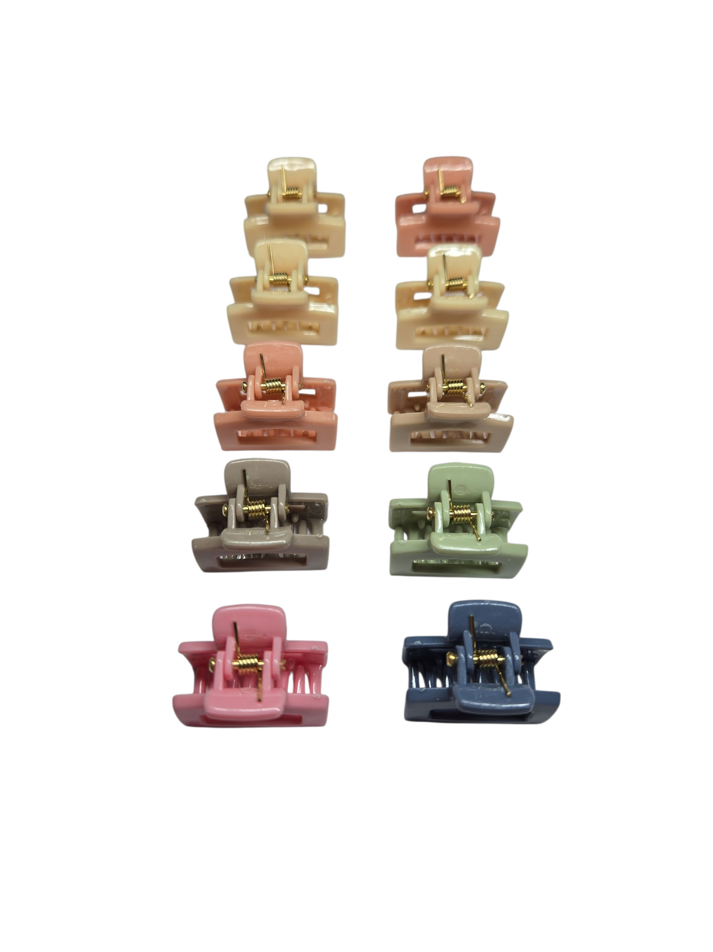 Mini Hair Clips Set of 10