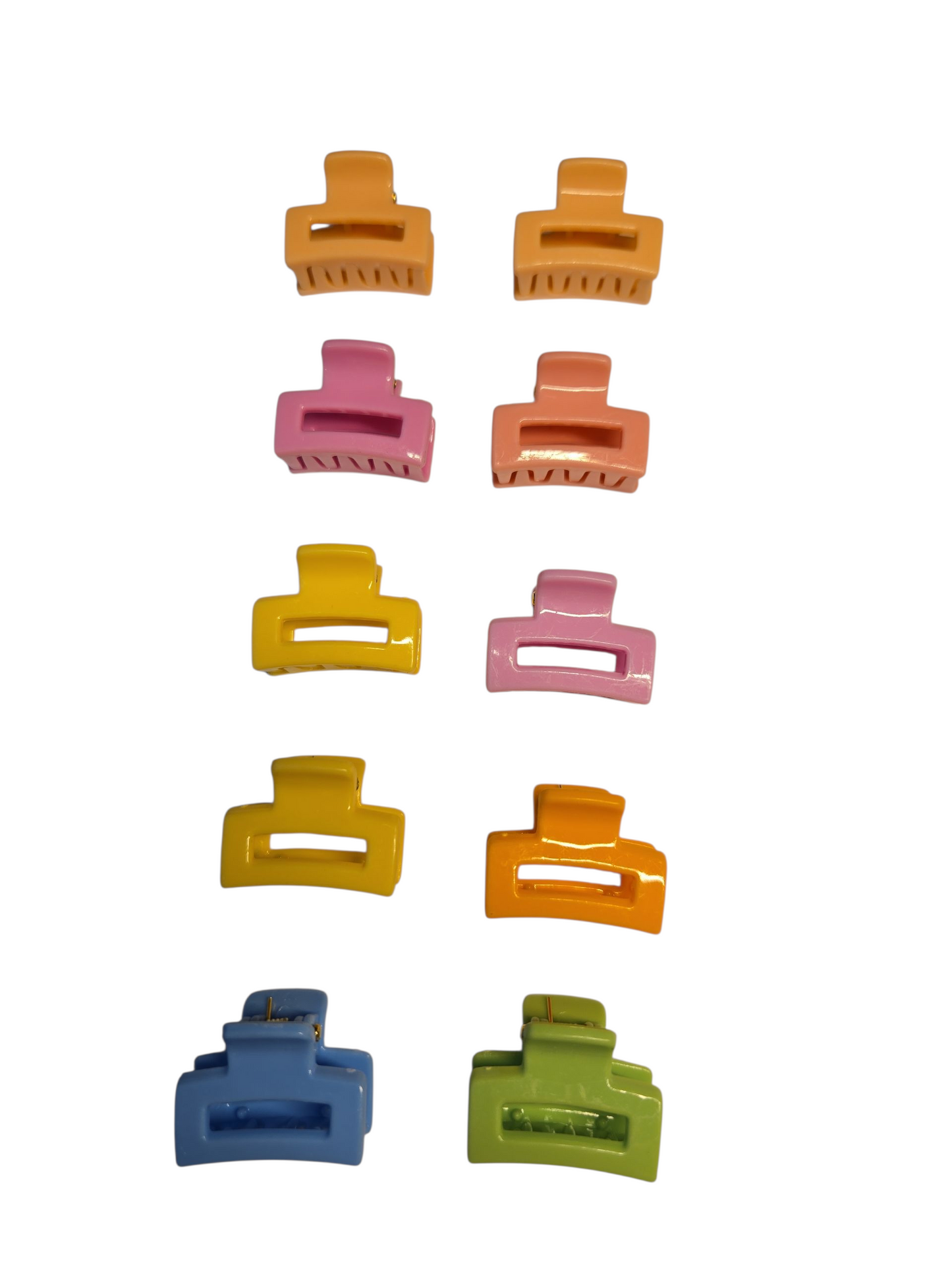 Mini Hair Clips Set of 10