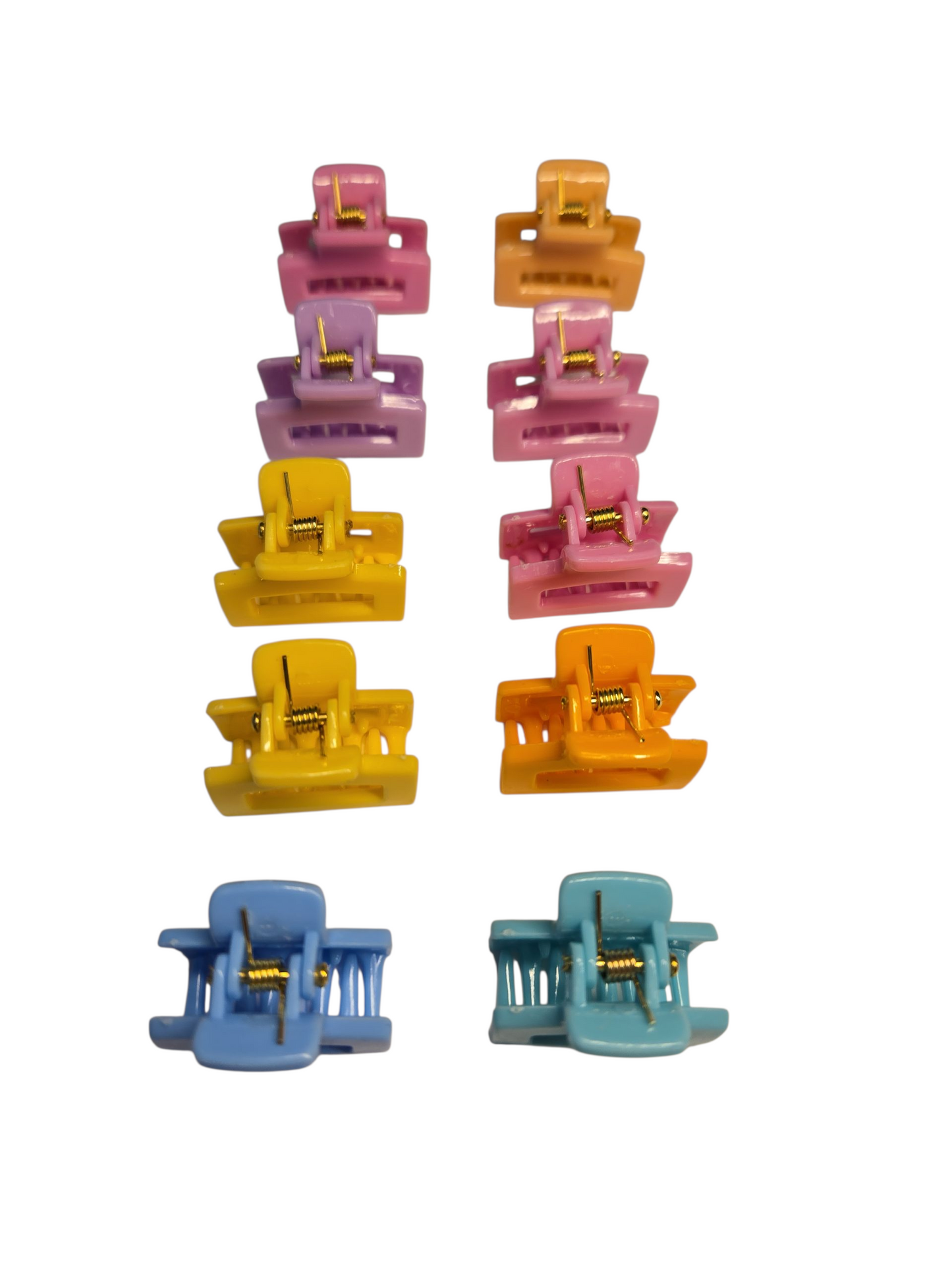Mini Hair Clips Set of 10
