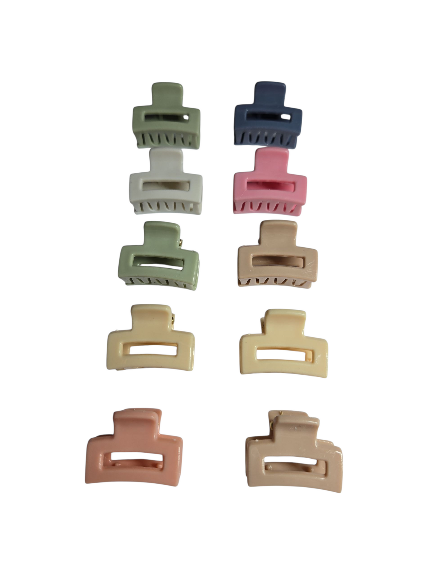 Mini Hair Clips Set of 10