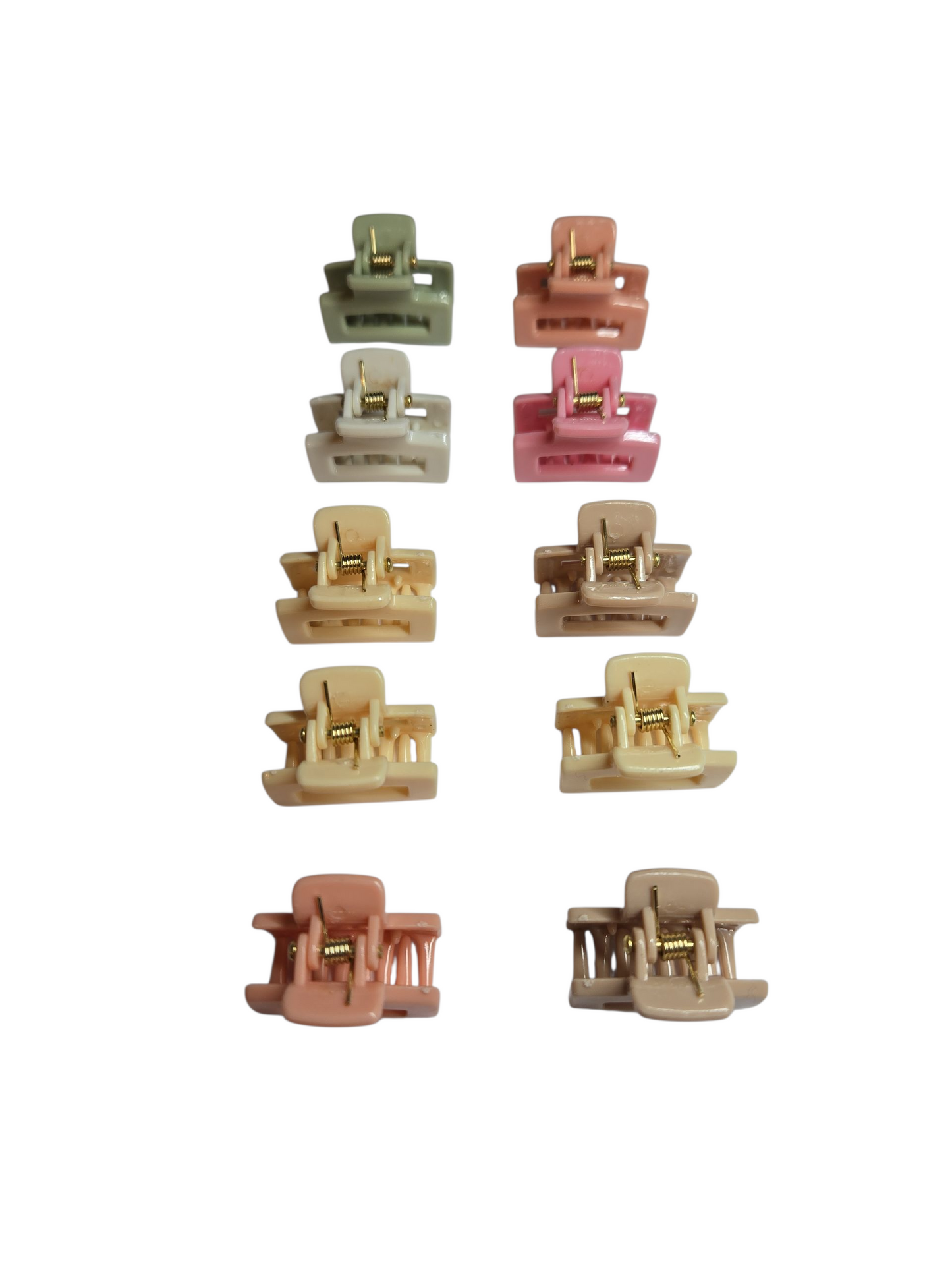 Mini Hair Clips Set of 10