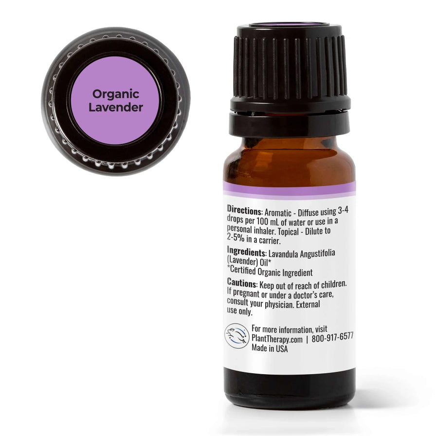 Organic Lavender Essential Oil 10 ML