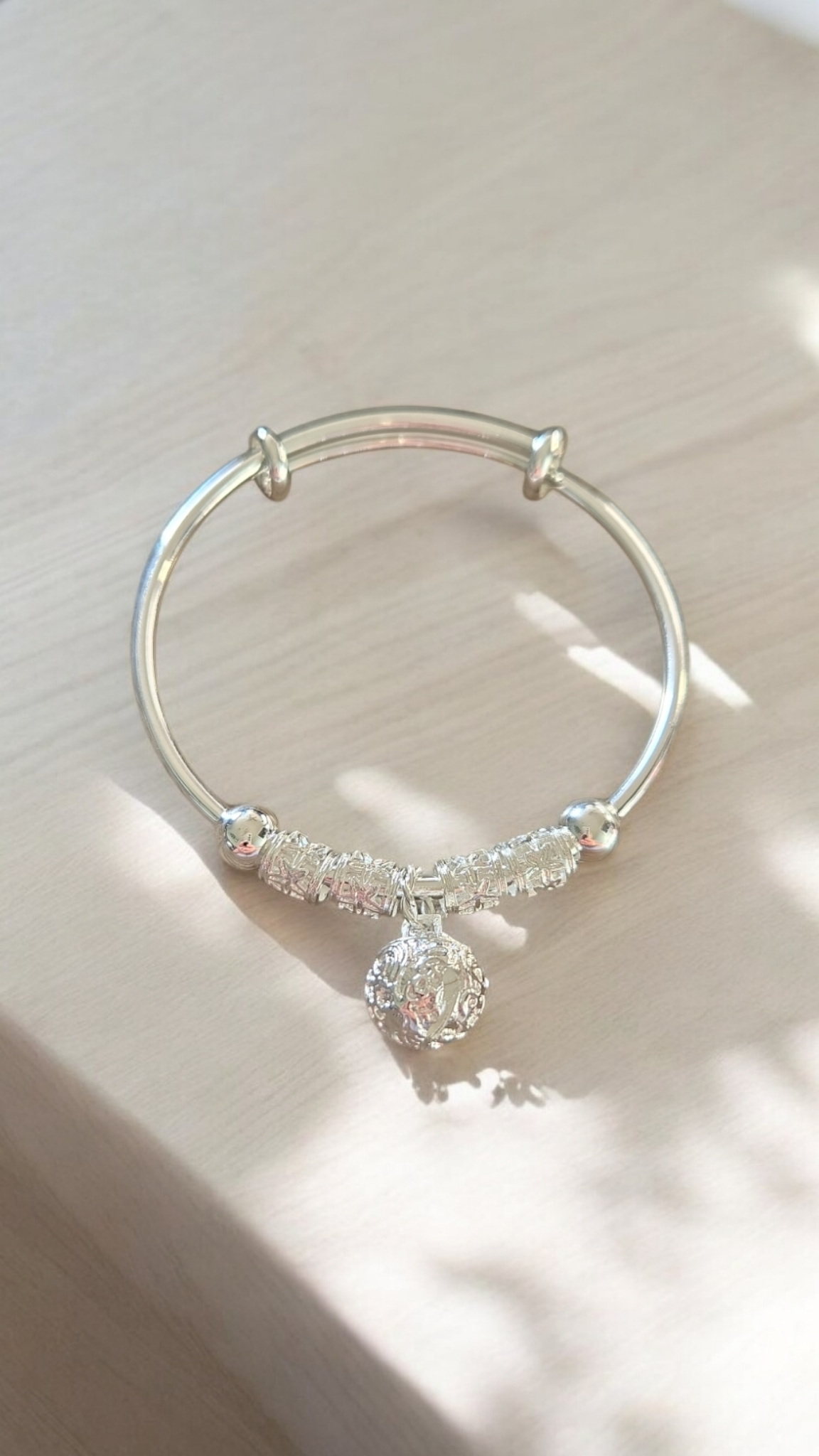 Sterling Silver Adjustable Bracelet