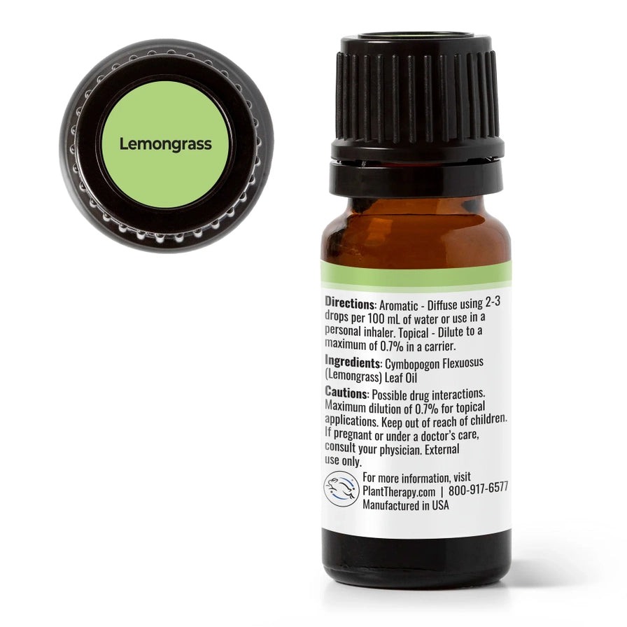 Lemongrass Essential Oil 10 Ml