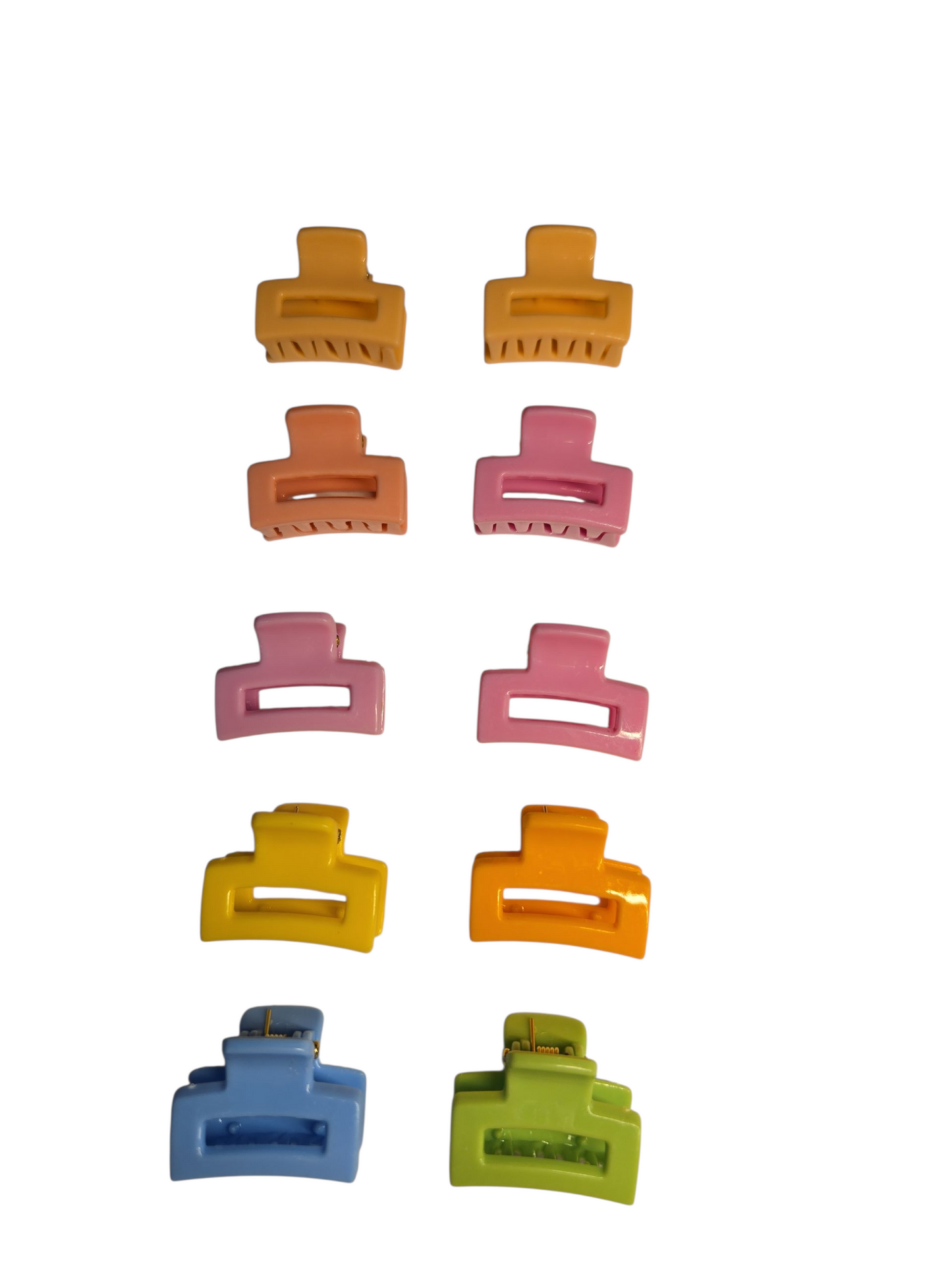 Mini Hair Clips Set of 10