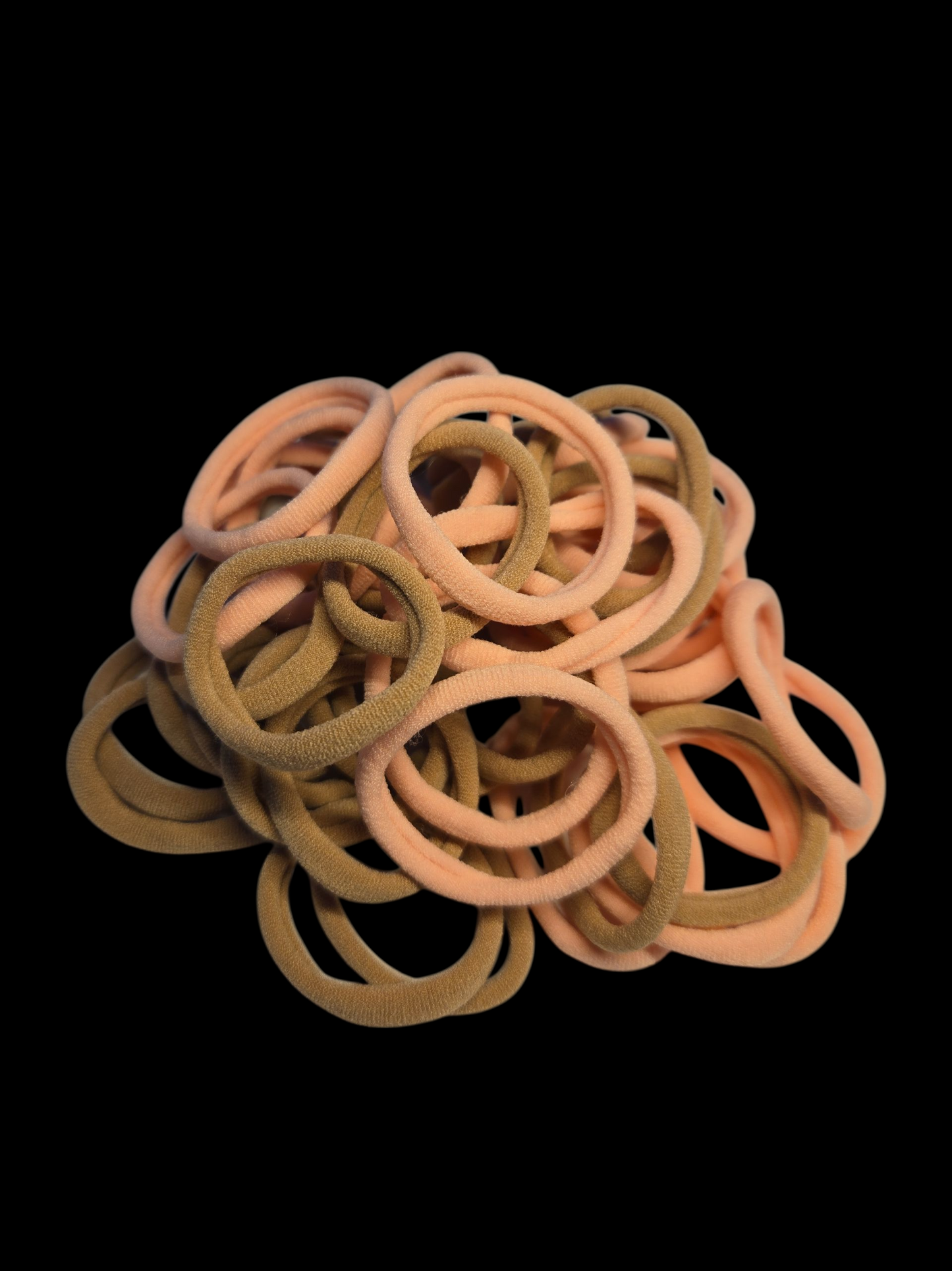 Hair Ties Multi-Colors 50 Pack