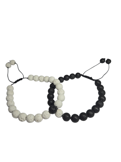 Lava Bead Diffuser Bracelet/Essential Oil 2 Styles