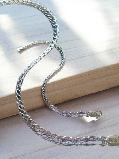 Sterling Silver Clasp Bracelet