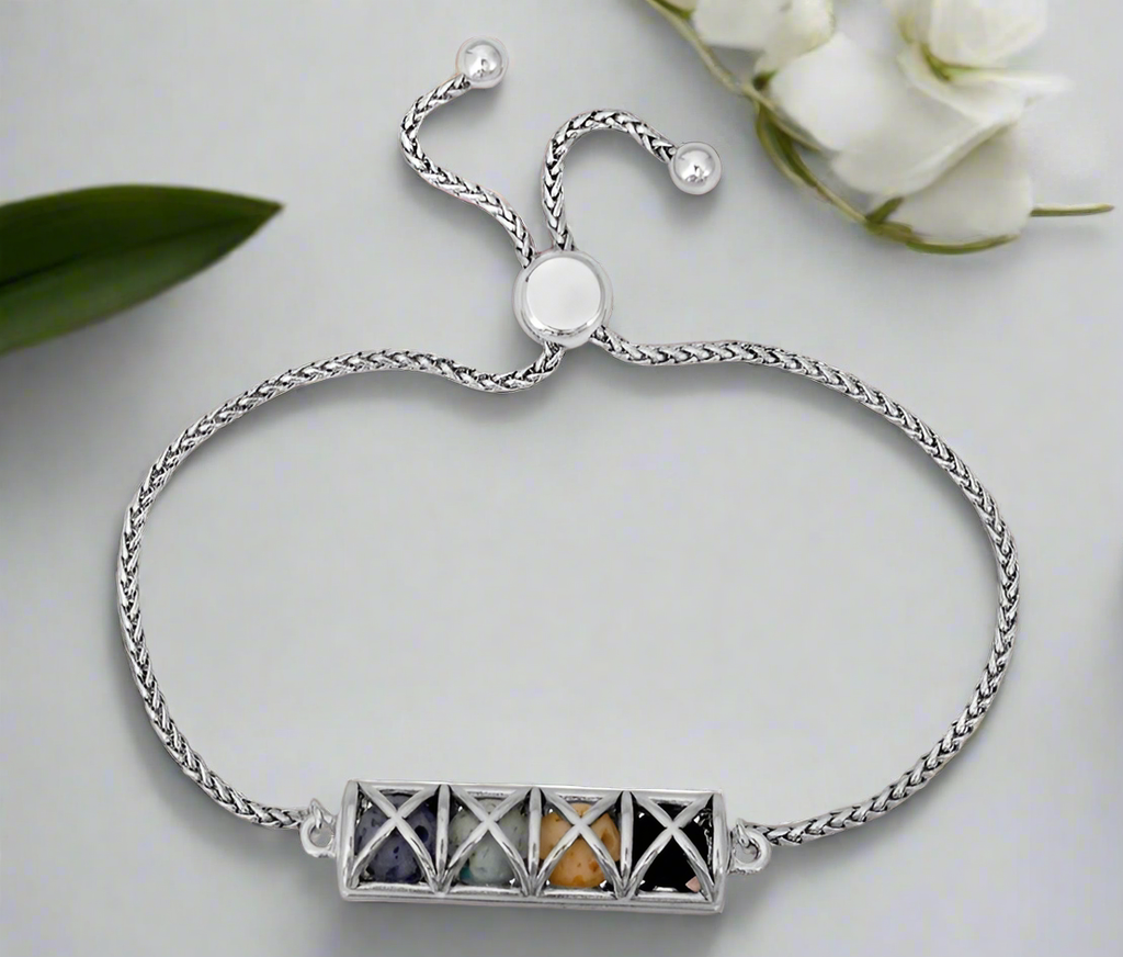 Lava Bead Essential Oil Diffuser Cage Bracelet