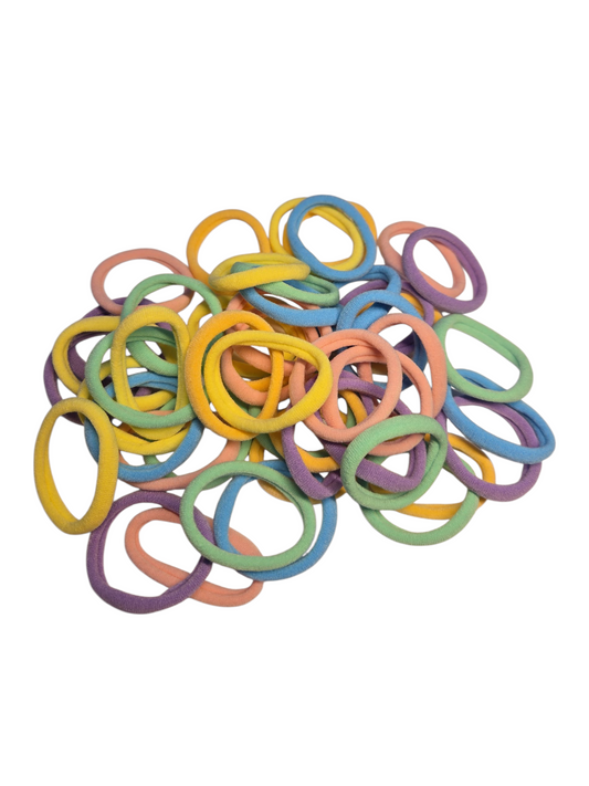Hair Ties Multi-Colors 50 Pack
