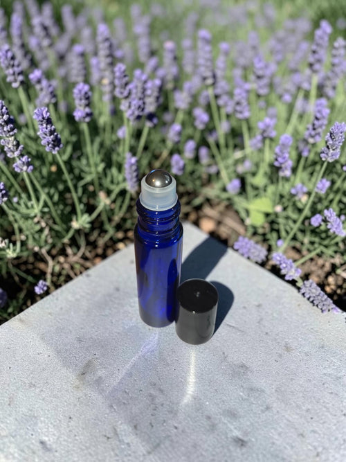 Cobalt Blue Roller Bottle